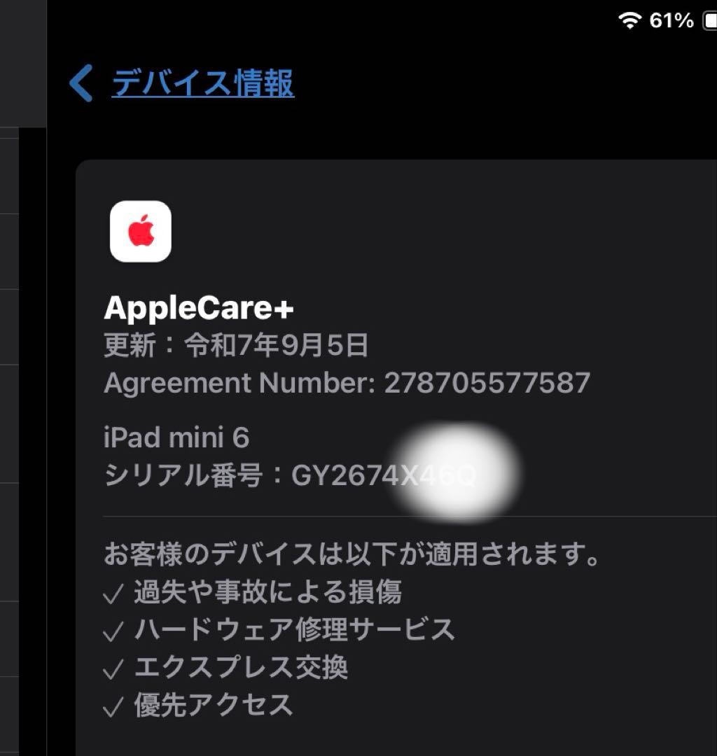 Apple iPad mini スペースグレー 本体64GB