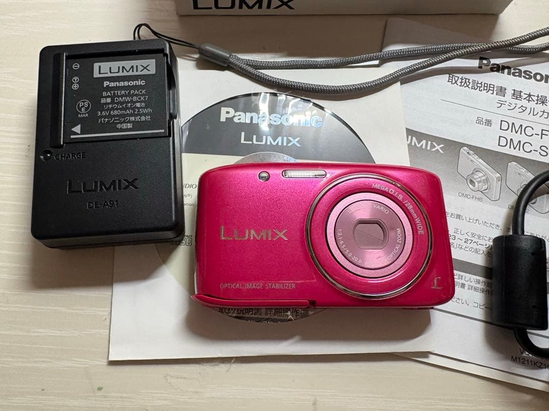 Panasonic LUMIX DMC-S6 ピンク