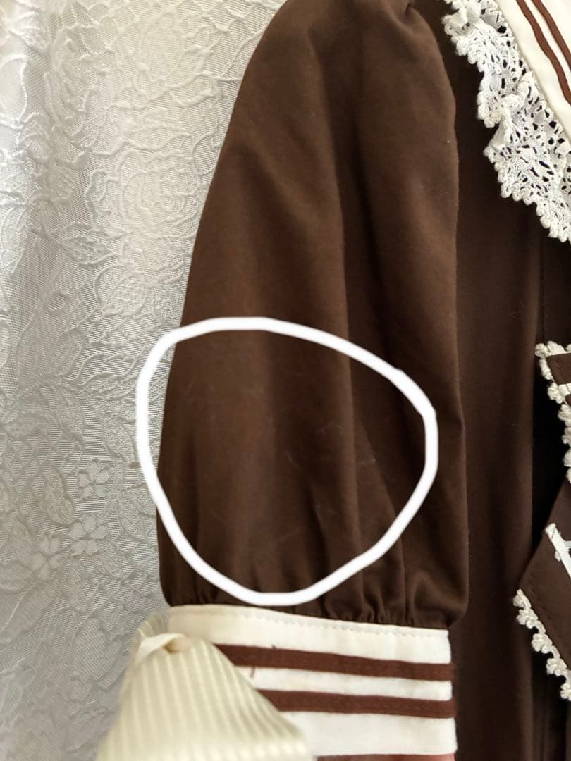 baby クラシックセーラーワンピース　ブラウン