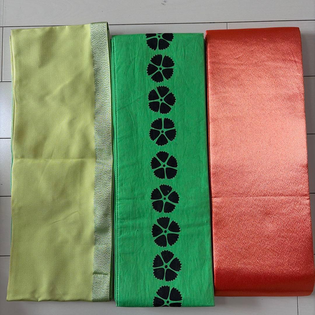 ■S31■半幅帯　22点セット■大量まとめて売り■未使用品～汚れ有　半巾帯小袋帯