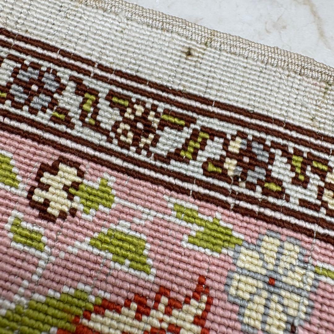 トルコ絨毯　ヘレケ　シルク　玄関マット　55×70