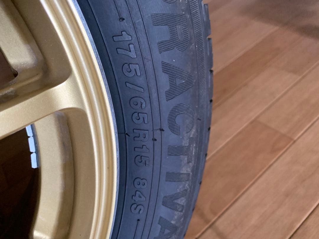 クロススピード15インチ5.5J+43 4穴　175/65R15 *最終値下げ*