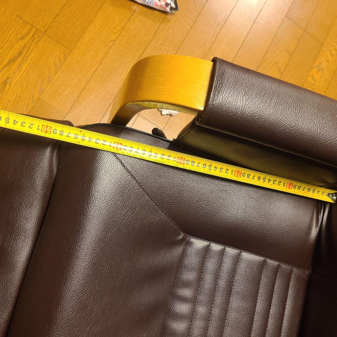 回転式　リクライニングチェア オットマン一体型 美品 5段階　パーソナルチェア