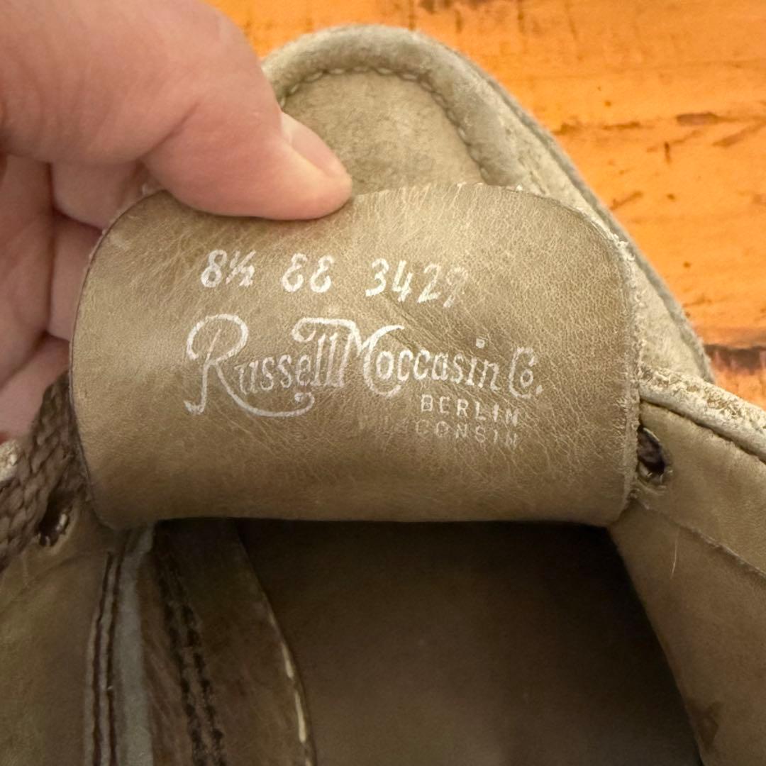 【ラッセルモカシン】スポーティングクレーチャッカ　ララミースエード