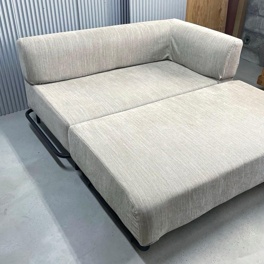 【ACTUS】アクタス　アームソファ　フラットソファ　OWN-S ベージュ　美品