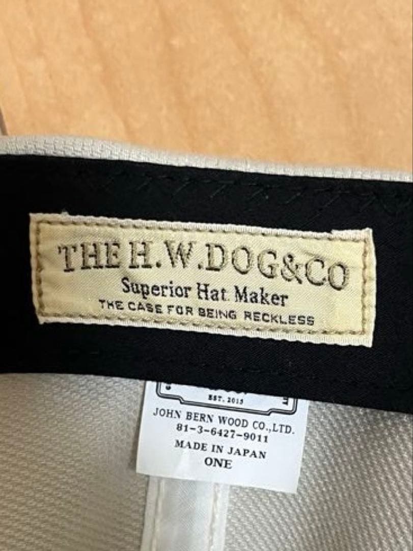 l*e様 THE H.W.DOG&CO.ザエイチダブリュードッグアンドコー キャ