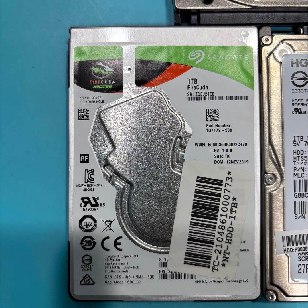 【1TB HDD‼】★動作良好★2.5インチ★内臓HDD★