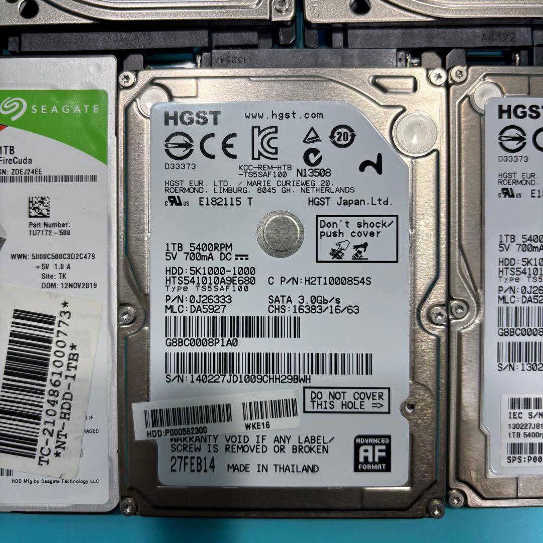 【1TB HDD‼】★動作良好★2.5インチ★内臓HDD★