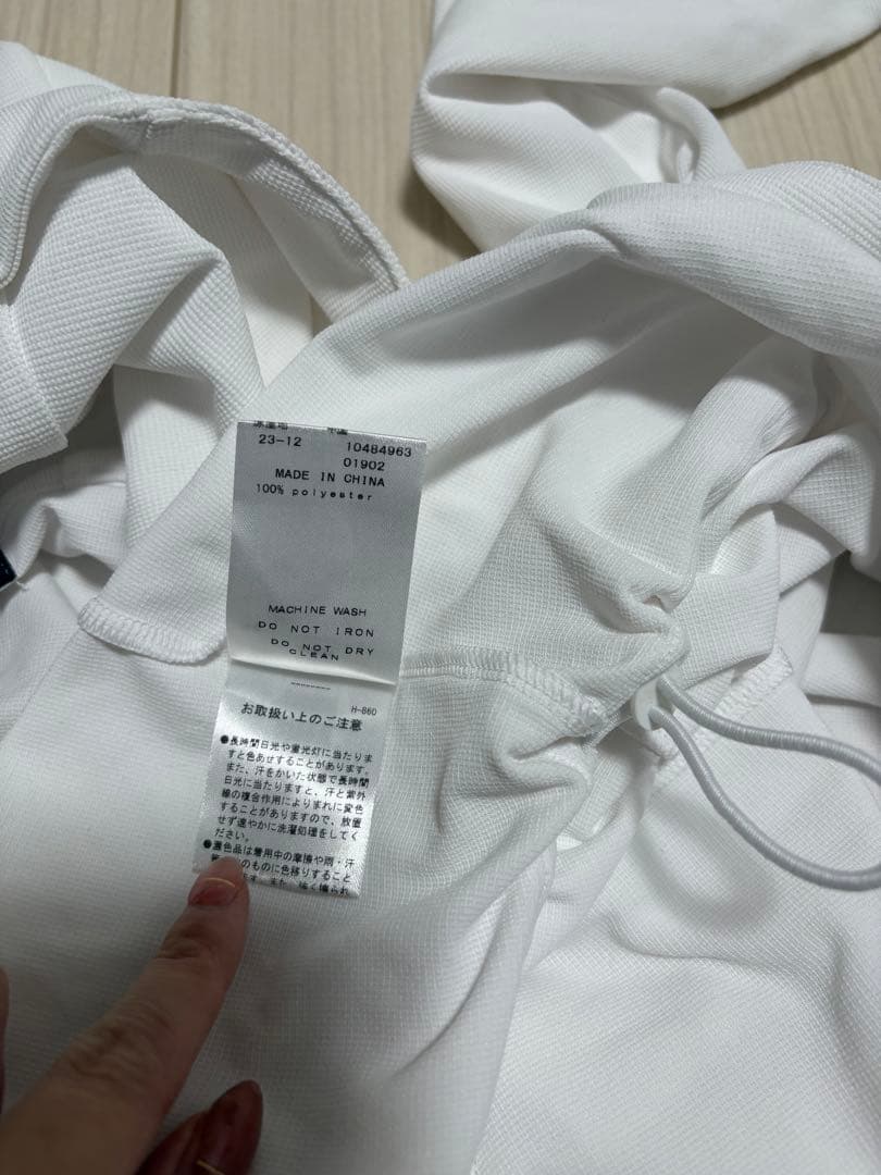 パーリーゲイツ　白　パーカー