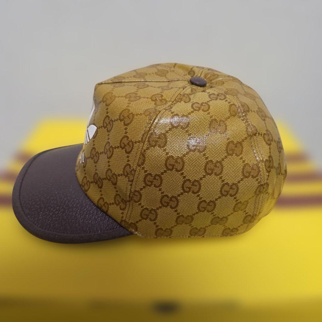 新品同様⚜️GUCCI × adidas⚜️限定コラボ サイズXL キャップ