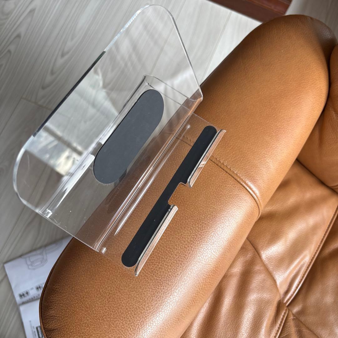 送料込み　ニトリ　パーソナルチェア（ラルフ3革MBR）　※オットマン別配送