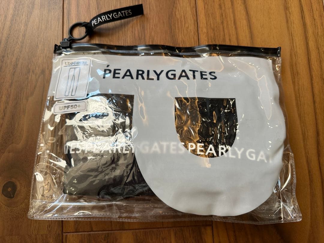 パーリーゲイツ　裏起毛　レギンス　レディース　ブラック　新品未使用