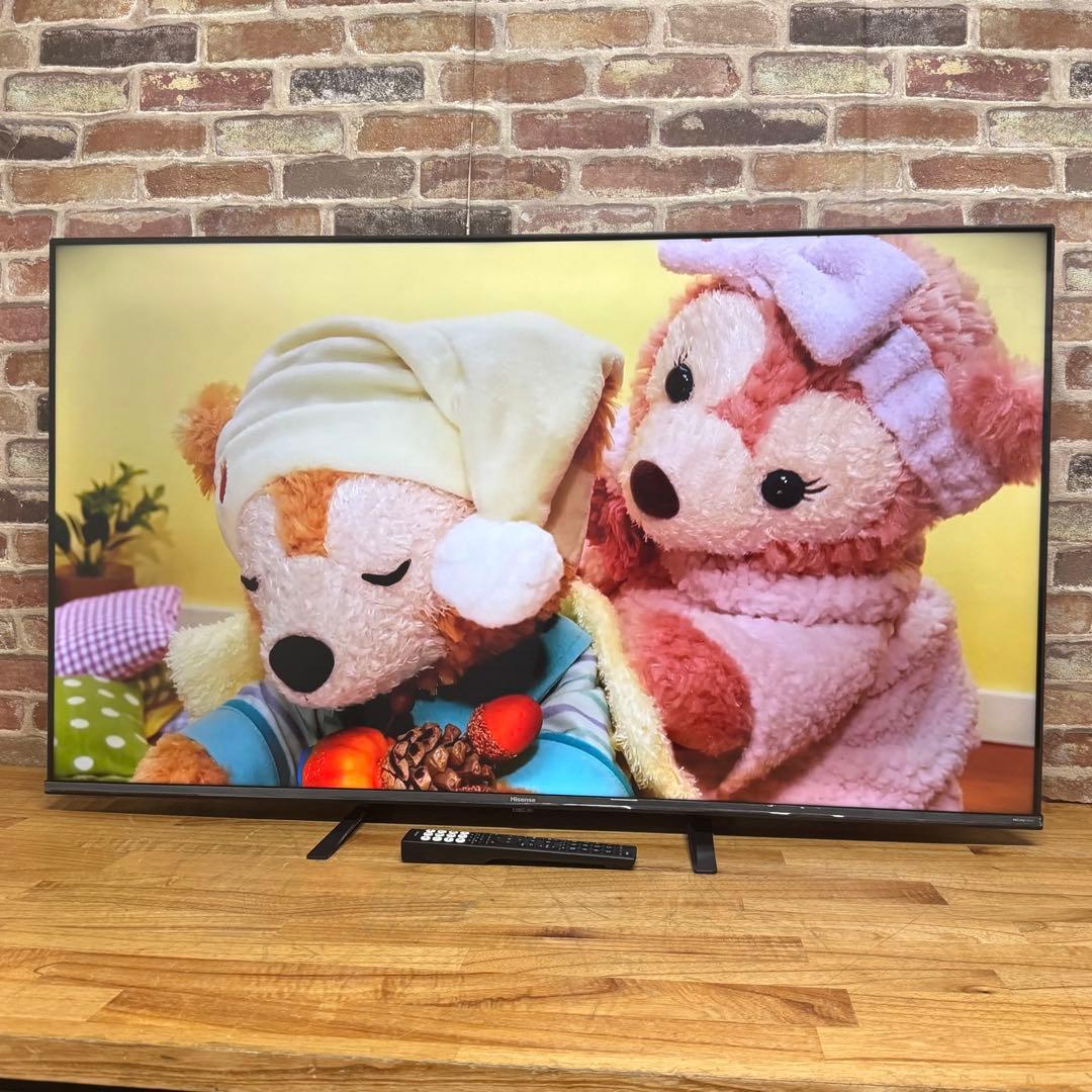2024年製！ハイセンス 50V型 4K 液晶テレビ 50E65K 動画アプリ○
