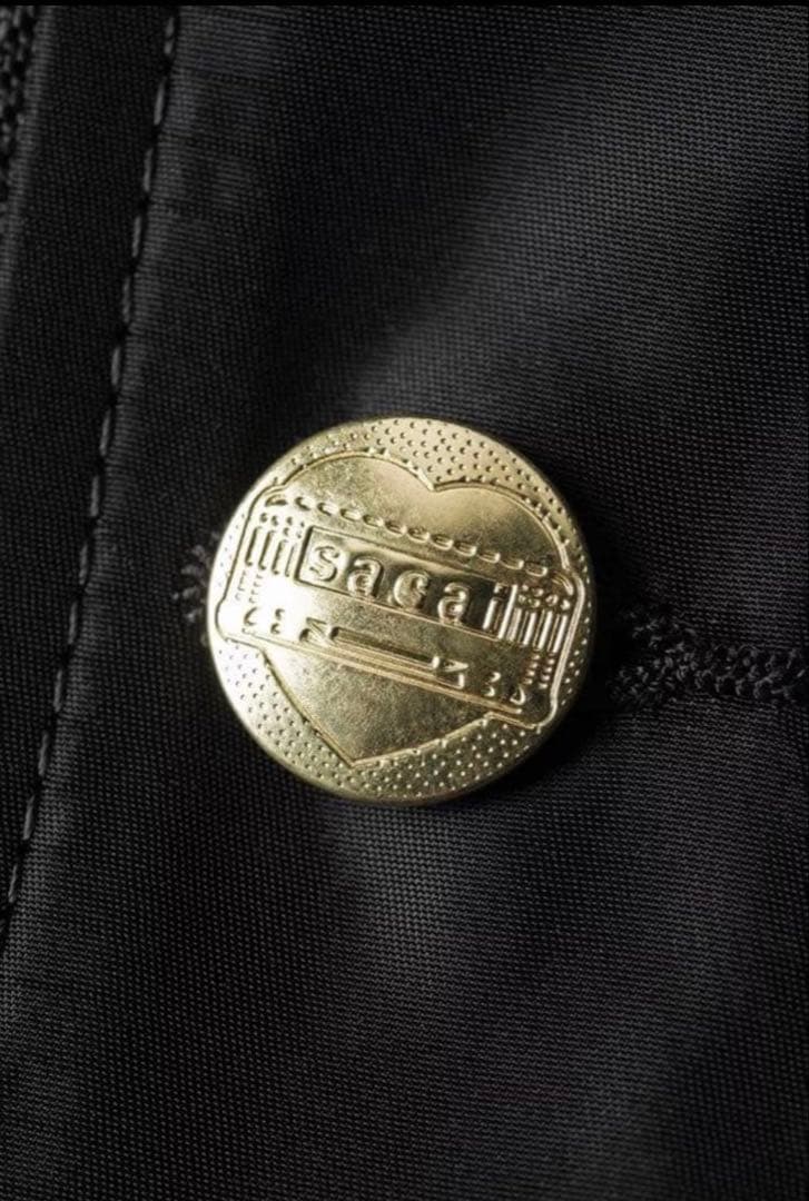 sacai x Carhartt WIP Nylon Twill 黒 サイズ 1