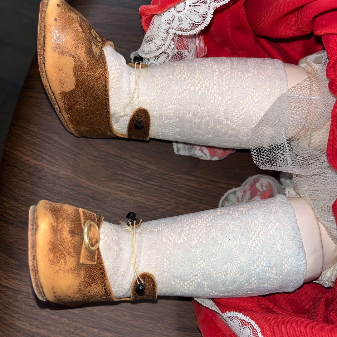 ★美品★ビスクドール　フランス製　アンティークドール アオイドール