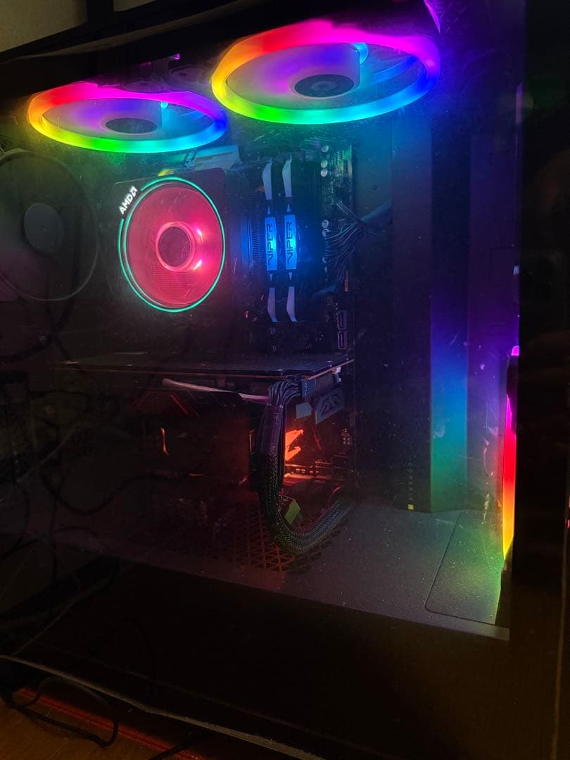 Case AMD Ryzen 7 3700X RGBデスクトップPC