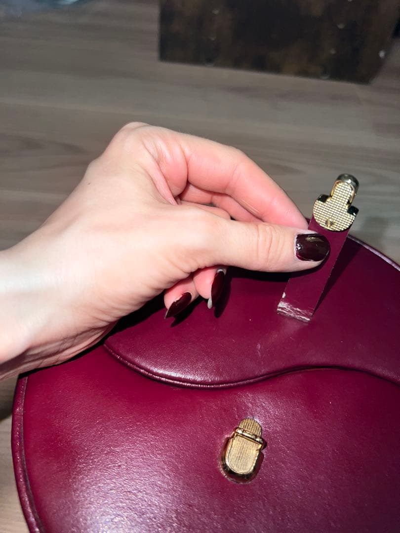 WOLF DESIGNS ウルフデザイン 高級 ボルドー ジュエリーボックス