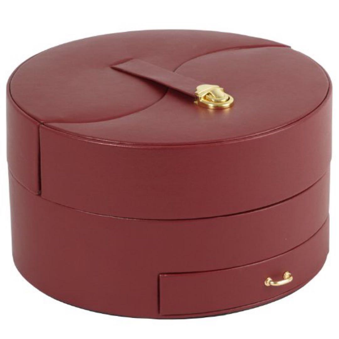 WOLF DESIGNS ウルフデザイン 高級 ボルドー ジュエリーボックス