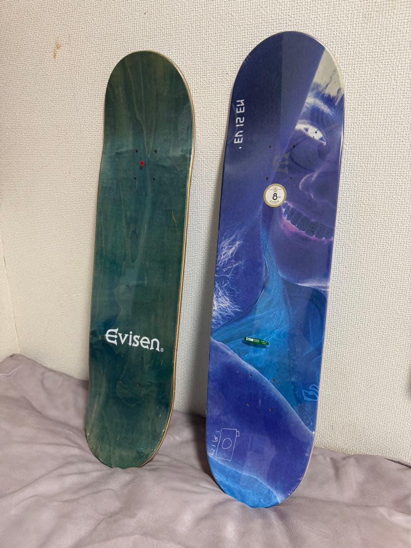 Evisen スケートボード デッキ 8インチ　ゆりぼう　yuribou