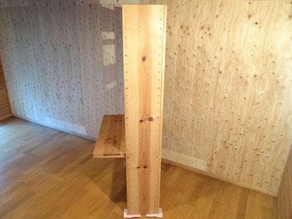 80年代 ビンテージ オールド 天然木 パソコンディスク 本棚 レトロ 当時物