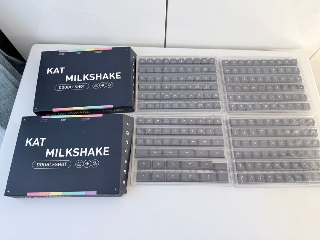 KAT Milkshake Keycaps Dark フルセット【未使用新品】