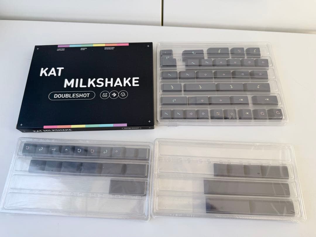 KAT Milkshake Keycaps Dark フルセット【未使用新品】