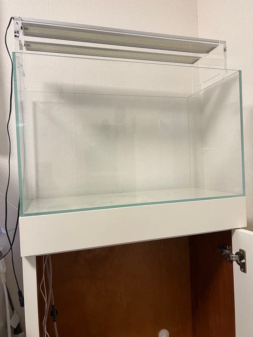 ADA 水槽60cm、キャビネット、ライト、フィルターセット