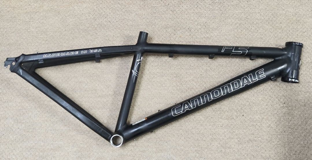 CANNONDALE F5 マウンテンバイクフレーム HANDMADEINUSA