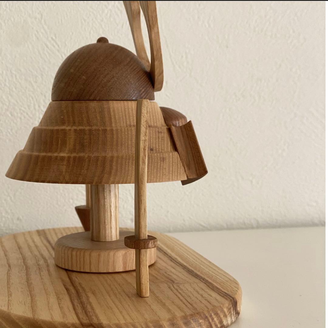 木製かぶとセット