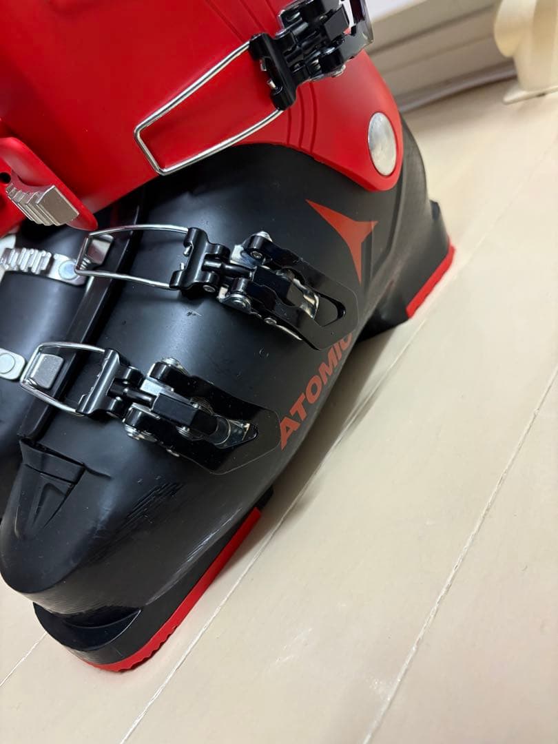 美品！ATOMIC HAWX スキーブーツ 赤/黒