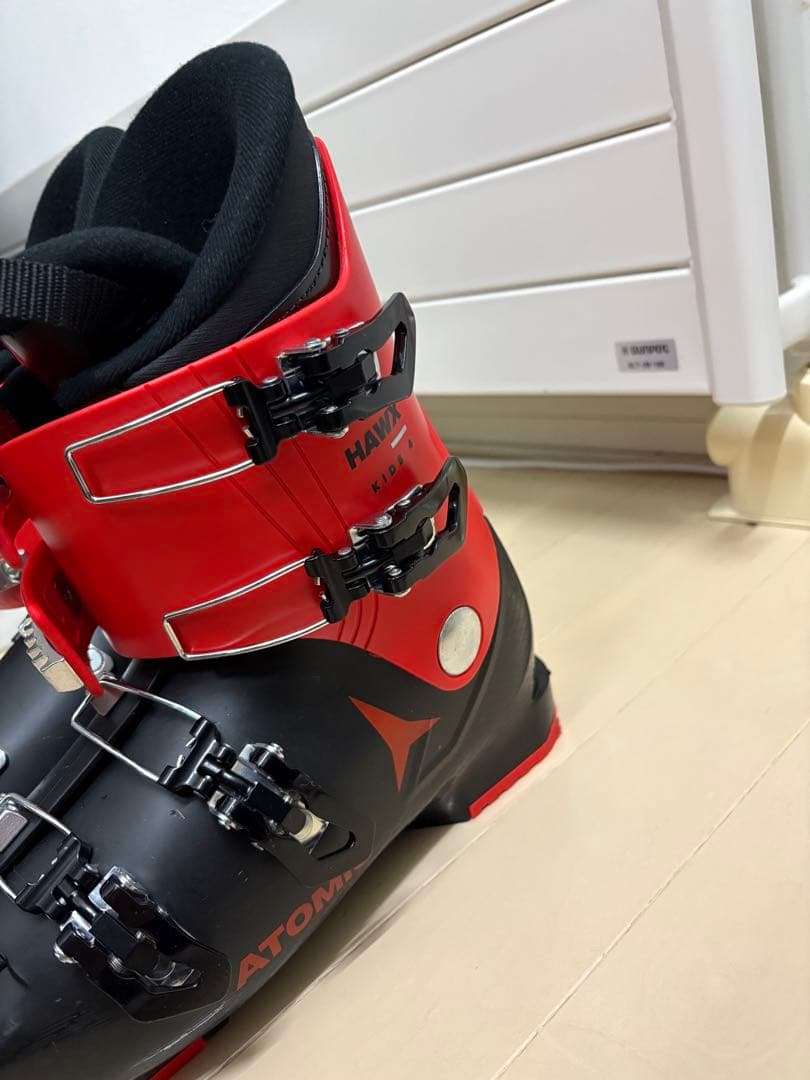 美品！ATOMIC HAWX スキーブーツ 赤/黒