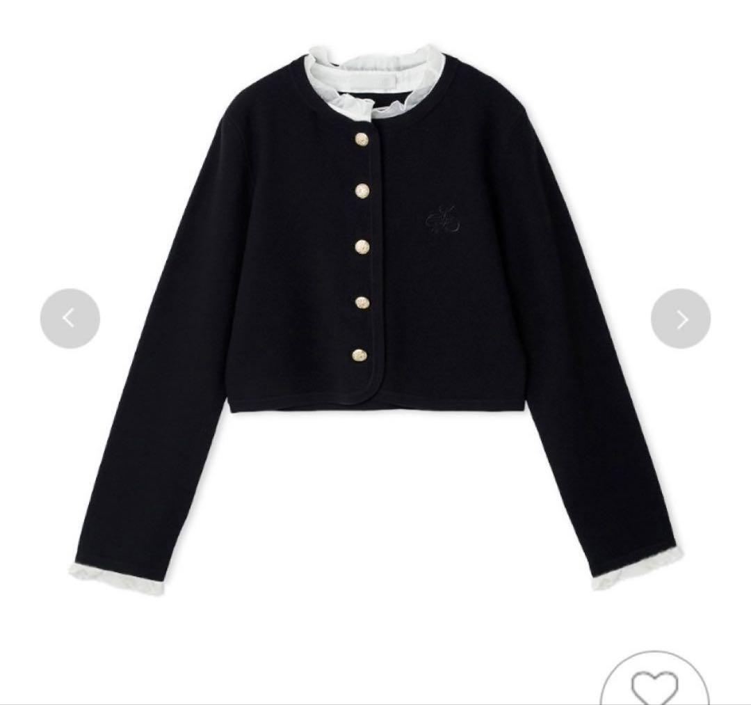 CELFORD（セルフォード）フリルデタッチャブルカーディガン