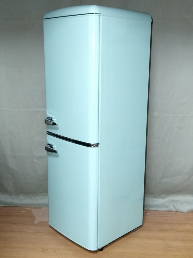 ♥ありさ♥限定　アイリス　130Lレトロ冷蔵庫 PRR-142D-LG