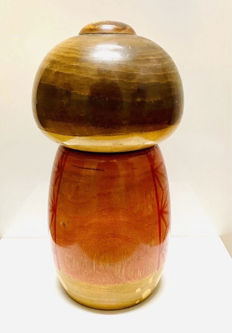 中古　こけし　人形　日本　木製　伝統　だんご　東亜　大　コレクション　G