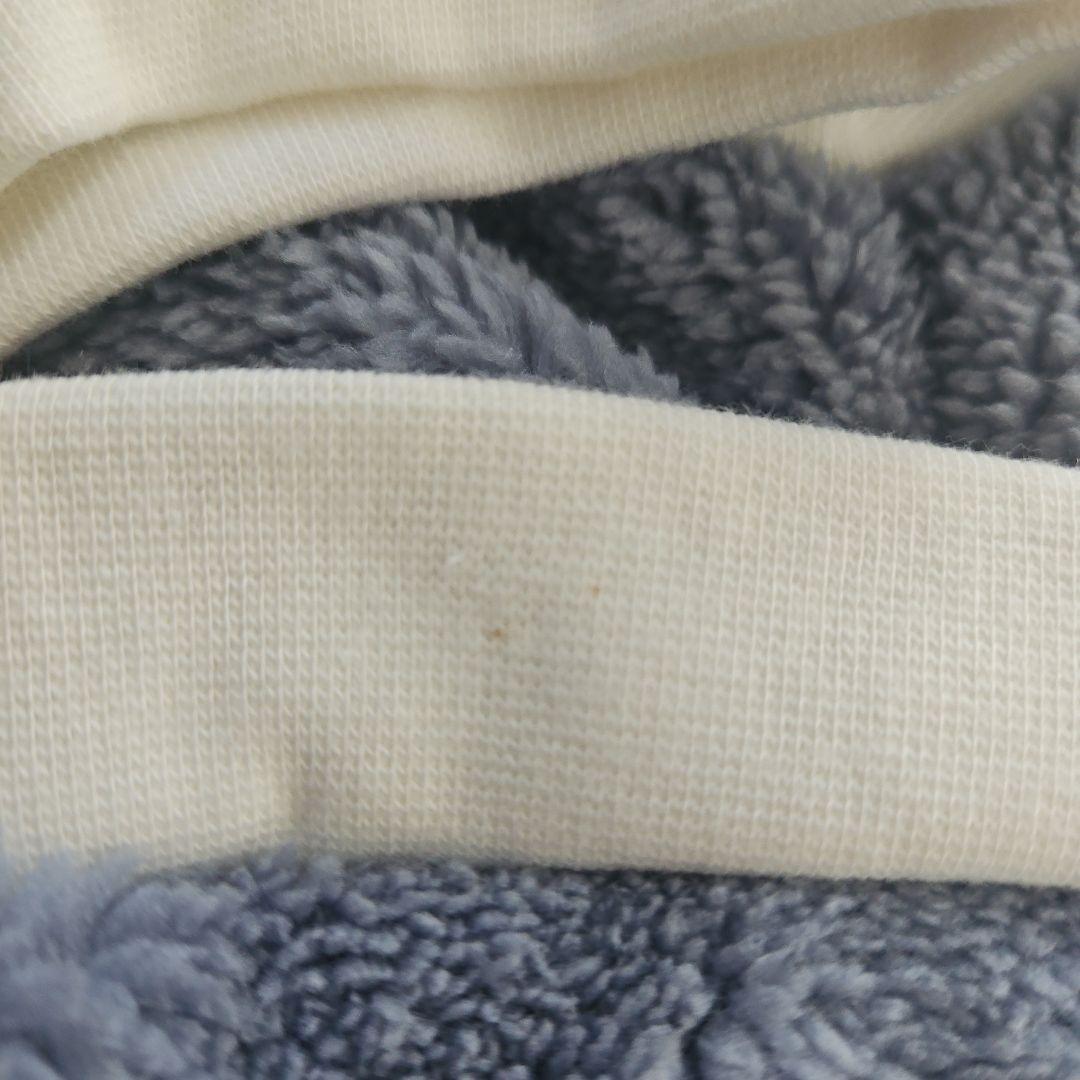 犬服　犬　服　ふわふわ　トレーナー　Mサイズ　ブルー　青　水色