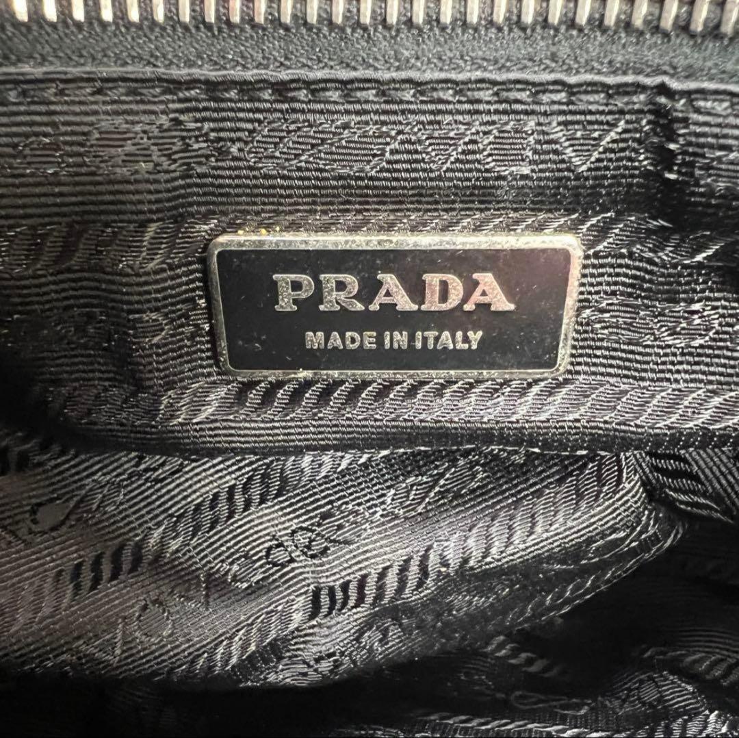 バッグ PRADA archive leather one shoulder bag