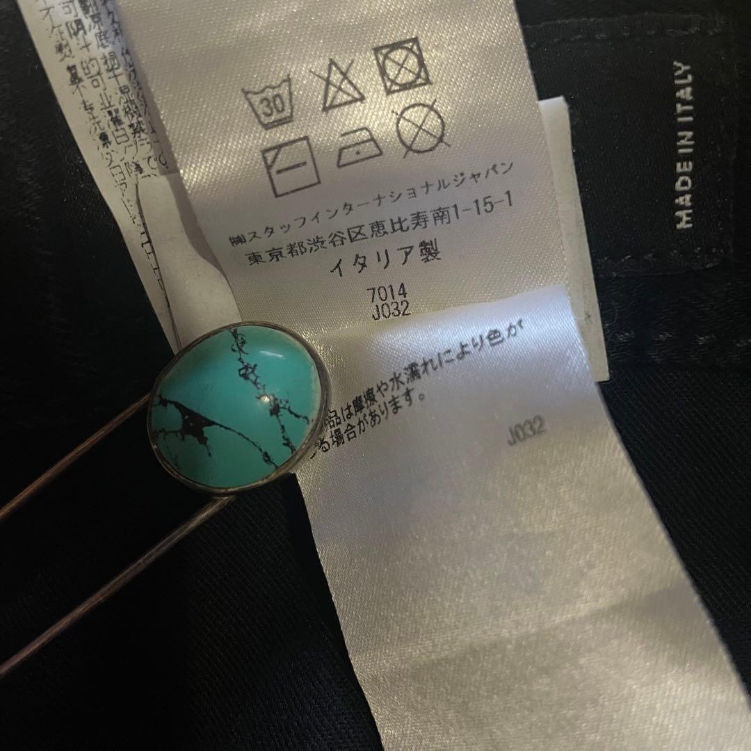 Dsquared2 BLACK BULL ブラック ストレッチ デニム 50