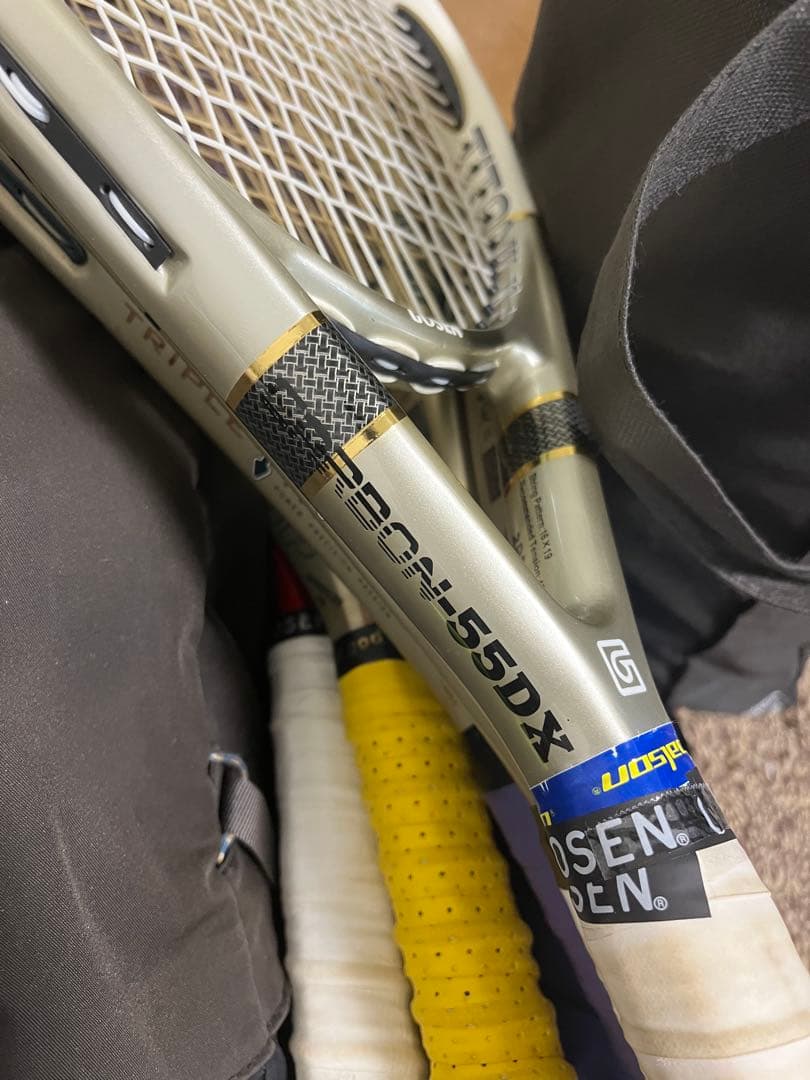 Gosen テニスラケット オーバーサイズ 115 Carbon-55DX G2