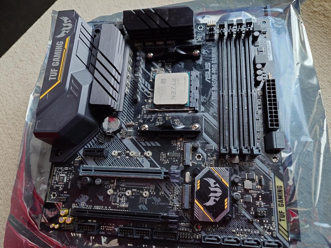 マザーボード TUF B450M-PRO GAMING AMD Ryzen 5 3400G