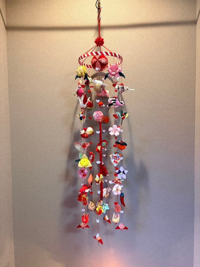 豪華つるし雛No.184・ひな祭り・桃の節句・さげもん吊るし飾り・初節句飾り