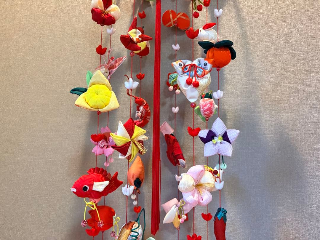 豪華つるし雛No.184・ひな祭り・桃の節句・さげもん吊るし飾り・初節句飾り