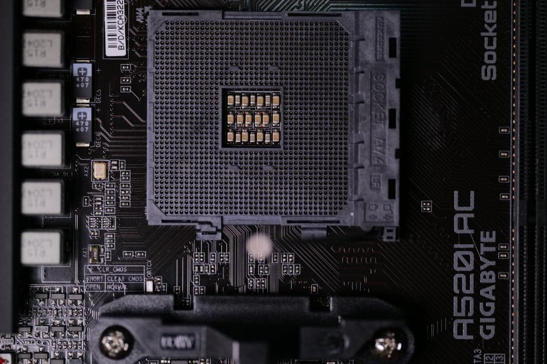 中古 GIGABYTE A520I AC Rev1.0 ITXマザボ WiFi