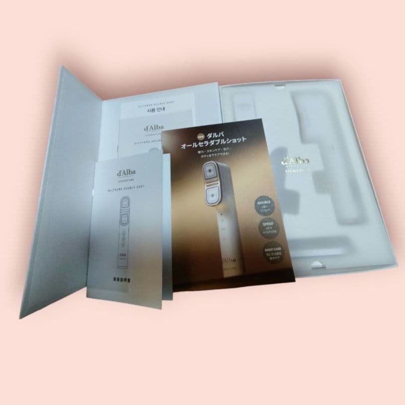 d'Alba ALLTHERA DOUBLE SHOT 美顔器