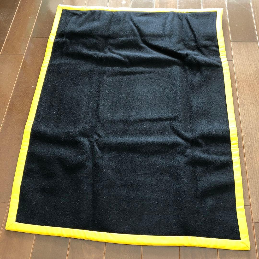 Vintage RALPH LAUREN ウール×レザー　カバー　ピローシャム