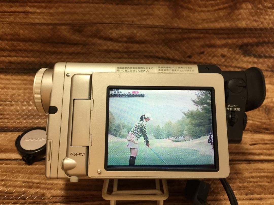 撮影再生ダビングOK　SHARP　VL-PD1　付属品あり　液晶大画面