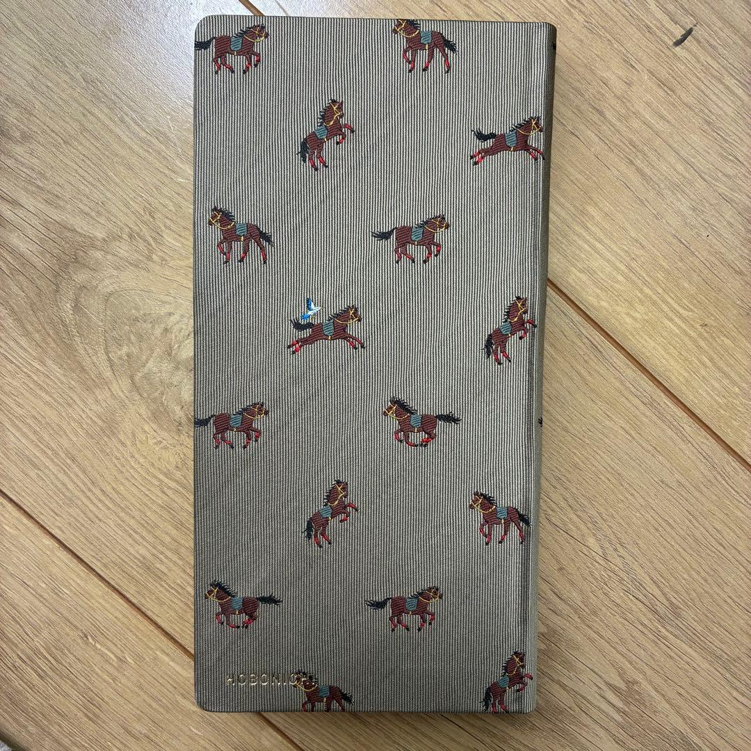 馬柄　2026 スケジュール帳　ほぼ日手帳HONカズン　タイ＆チーフMEGA