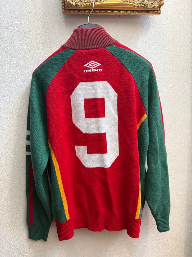 断*男様 Supreme x Umbro Zip Up Sweater \"Red