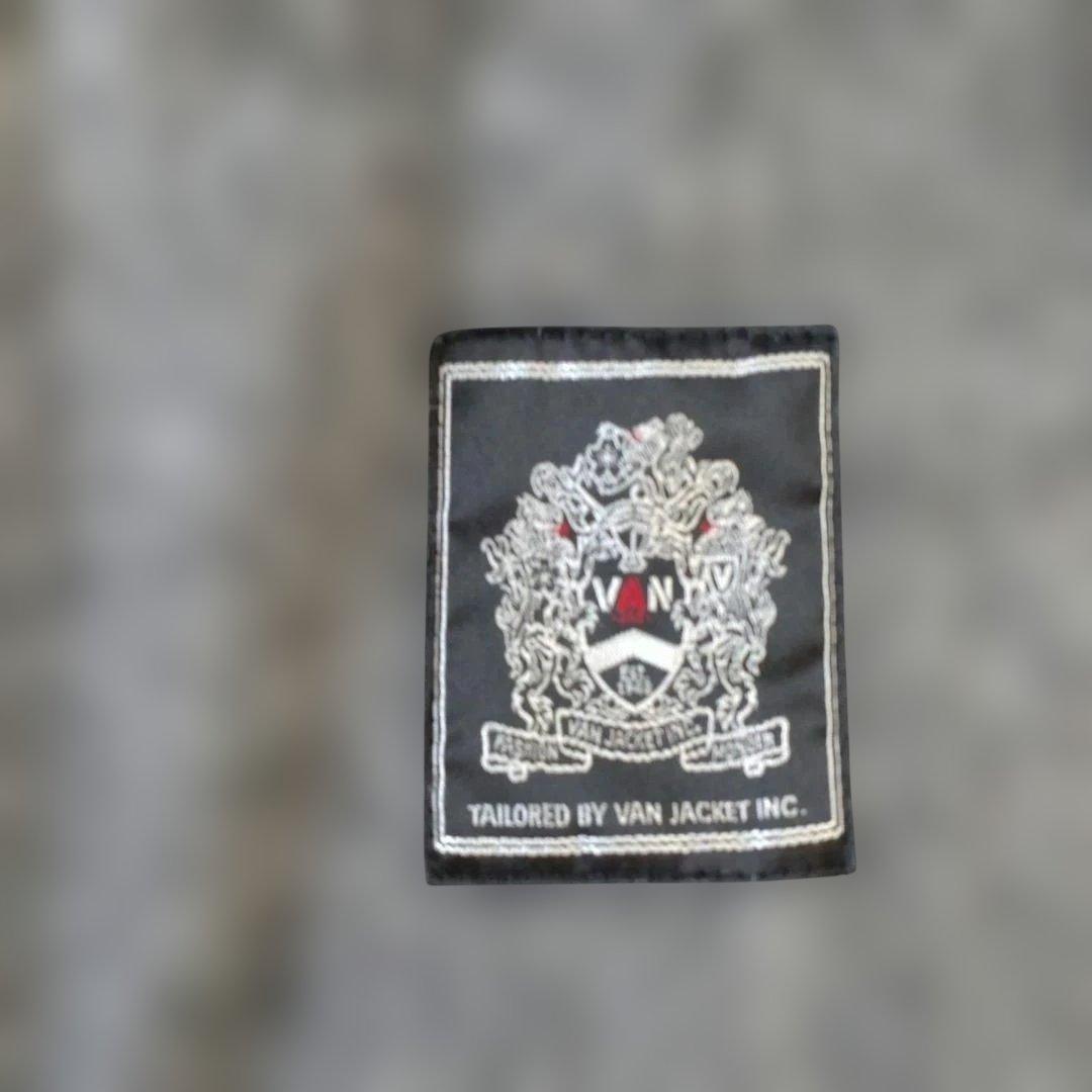 van グレー ダッフルコート ツイード素材