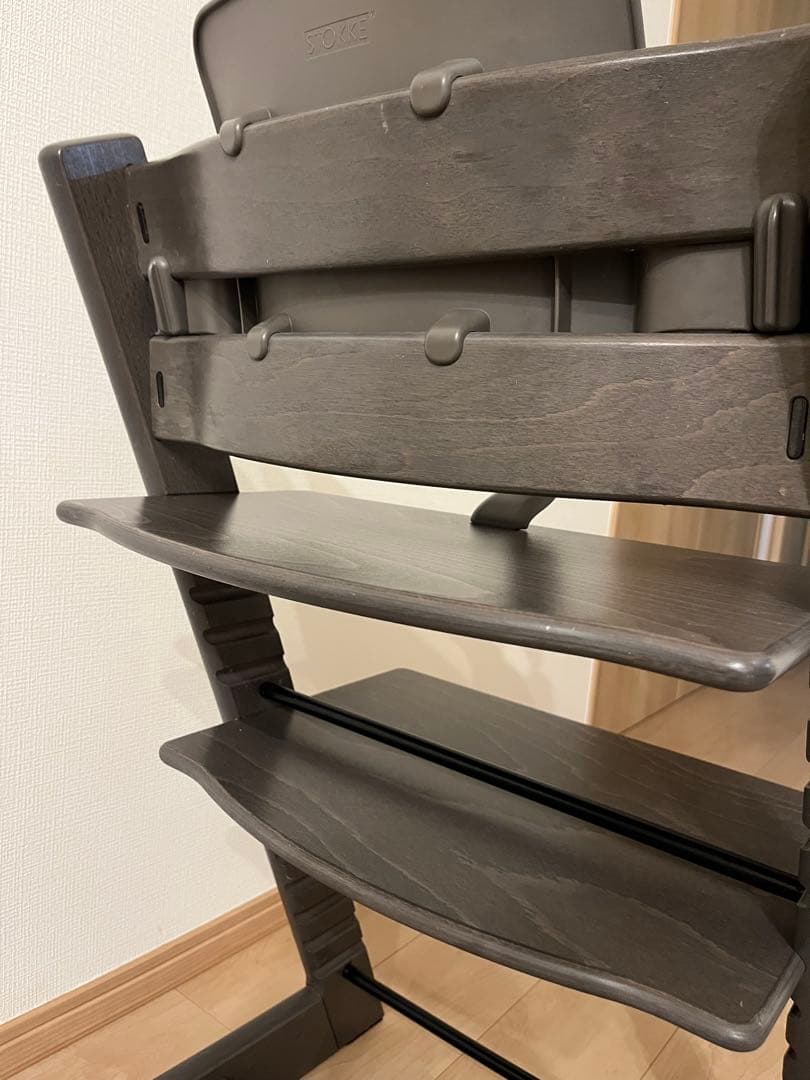 stokke グレー ハイチェア