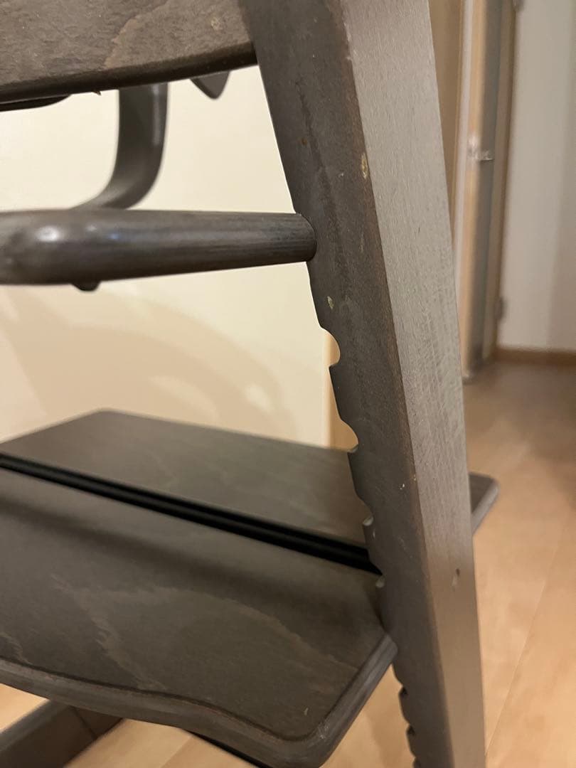 stokke グレー ハイチェア